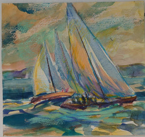 Sailing scene