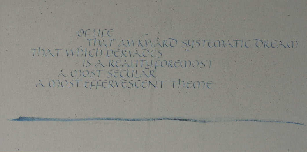 Of Life that awkward systematic dream that which is pervades is a reality foremost and most secular and most effervescent theme